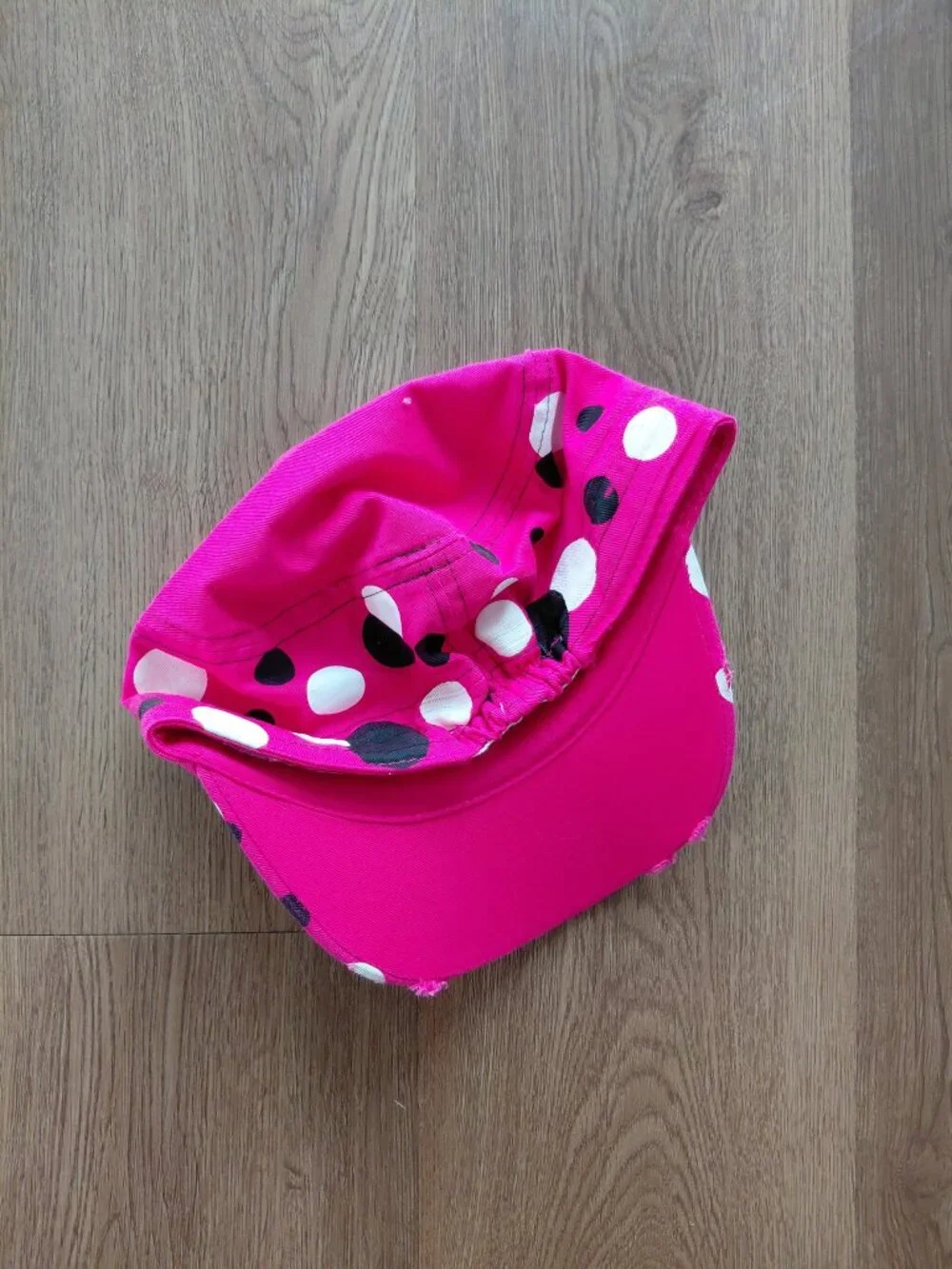 Kbethos Pink Rhinestone Heart Hat | Women's M/L | 100% Cotton